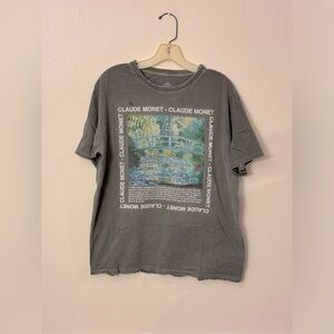 Claude Monet graphic t shirt